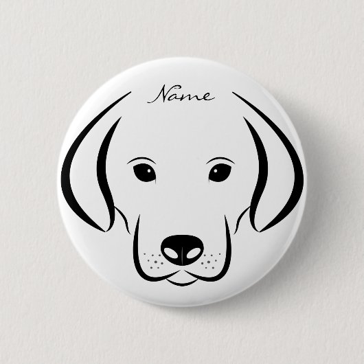Niedliche WelpenwandThunder_Cove Button (Vorderseite)