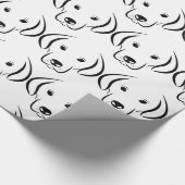 Niedliche WelpenwandThunder_Cove Geschenkpapier (Ecke)
