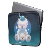 Niedliche Welppy Ice Shaver Bandana Laptopschutzhülle (Vorderseite Links)