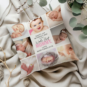 Niedliche "Welten Beste Mommy" 1. Muttertagsgebet Kissen