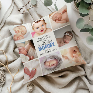 Niedliche "Welten Beste Mommy" 1. Muttertagsgebet Kissen