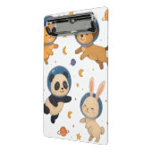 Niedliche Weltraumtiere Zwischenablage - Adventure Mini Klemmbrett (Gewinkelt2)