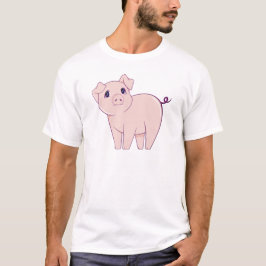 Niedliche wenig Piggy Kunst T-Shirt