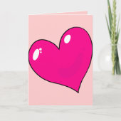 Niedliche Werte Feiertagskarte (Vorderseite)