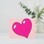 Niedliche Werte Feiertagspostkarte (Stehend Vorderseite)