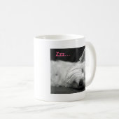 Niedliche Westie (Westhochland-Terrier) HundeTasse Kaffeetasse (VorderseiteRechts)