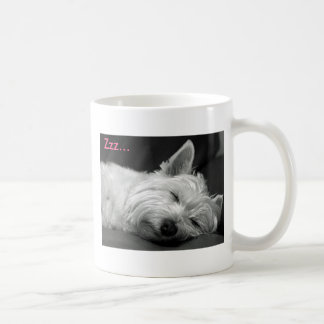Niedliche Westie (Westhochland-Terrier) HundeTasse Kaffeetasse