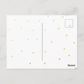 Niedliche Whale Scarves Winter Kindergeburtstag Postkarte (Rückseite)