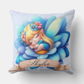 Niedliche Whimsical Blumenstrauß Träume Schlafmärc Kissen (Vorderseite)