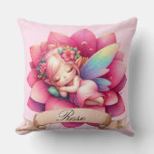 Niedliche Whimsical Blumenstrauß Träume Schlafmärc Kissen (Vorderseite)