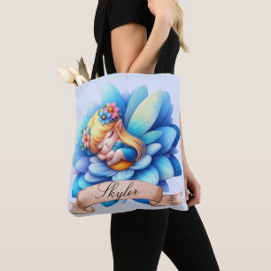Niedliche Whimsical Blumenstrauß Träume Schlafmärc Tasche