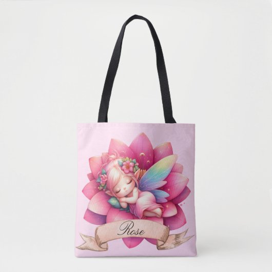 Niedliche Whimsical Blumenstrauß Träume Schlafmärc Tasche (Vorderseite)