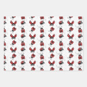 Niedliche Whimsical Ladybugs Geschenkpapier Set (Vorderseite 2)