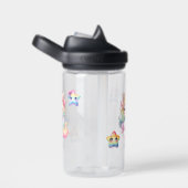 Niedliche Whimsical Magical Unicorn Pink Princess Trinkflasche (rechts)