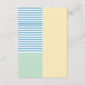 Niedliche Whimsical Pink Owl Babydusche Begleitkarte (Rückseite)