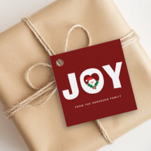 Niedliche Whimsical Santa & Holly Berries Weihnach