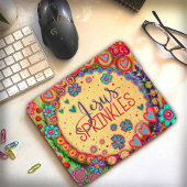 Niedliche WhimsicalJesus sprinklt Inspirivity Mousepad