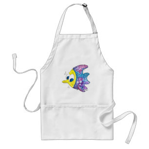 Niedliche Whimsikfarbene Fische Schürze