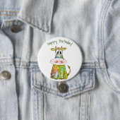 Niedliche Whimsikfarbene Kuh Button (Beispiel)