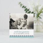 Niedliche Whimsikkids-Party Einladung (Stehend Vorderseite)