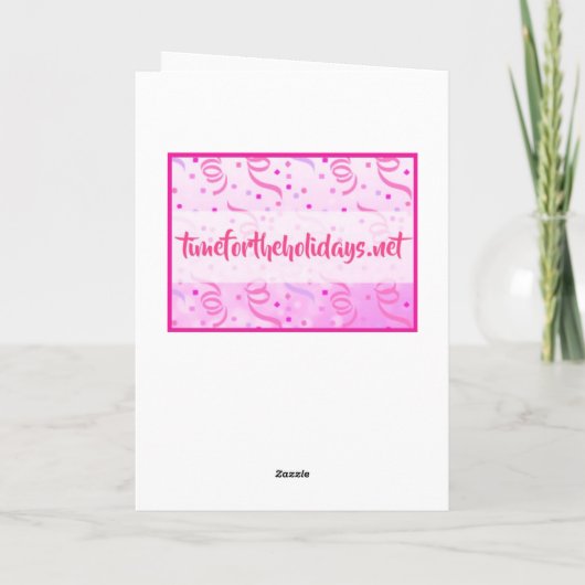 Niedliche Whimsikkunst Katzen Geburtstag Karte (Rückseite)