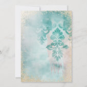 Niedliche Whimsikmuddel im Meer Einladung (Rückseite)