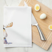 Niedliche Whimsikose Geschirrtuch (Viertel Falte)