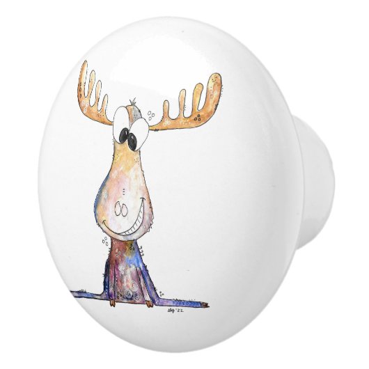 Niedliche Whimsikose Keramikknauf (Rechts)