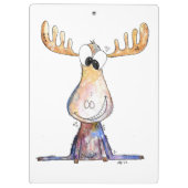 Niedliche Whimsikose Klemmbrett (Rückseite)