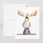 Niedliche Whimsikose Postkarte (Vorne/Hinten)