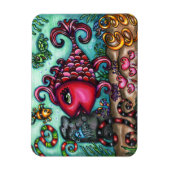Niedliche Whimsischer Fisch Meereswelt Originelle Magnet (Vertikal)