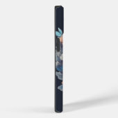 Niedliche White Floral Kitty Cat Case-Mate iPhone Hülle (Rückseite / Rechts)