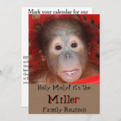 Niedliche Wiedersehen Einladung (Vorne/Hinten)