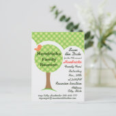 Niedliche Wiedersehen-Einladung. Postkarte (Stehend Vorderseite)