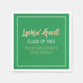 Niedliche Wiedersehen-Servietten der Klasse Serviette (Vorderseite)