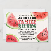Niedliche Wiedersehen Watermelon Horizontal Einladung (Vorderseite)