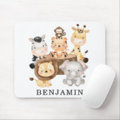 Niedliche wild lebende Baby Safari-Tiere, benutzer Mousepad (Mit Mouse)