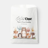 Niedliche wild lebende Waldtiere zum Geburtstag Geschenktütchen (Vorderseite)