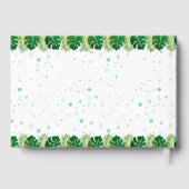 Niedliche Wild One Safari Jungle Tiere 1. Geburtst Gästebuch (Rückseite)