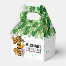 Niedliche Wild-One-Safari-Jungtiere zum ersten Geb