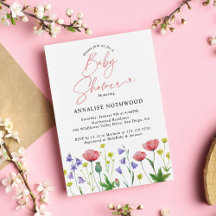 Niedliche Wildblume Kinderdusche