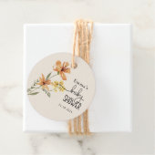 Niedliche Wildblume Kinderdusche Geschenkanhänger (Beispiel)