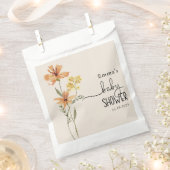 Niedliche Wildblume Kinderdusche Geschenktütchen (Ausgeschnitten)