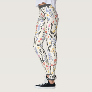 Niedliche Wildblumen Leggings
