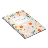 Niedliche Wildblumen Notizblock (Rechte Seite)