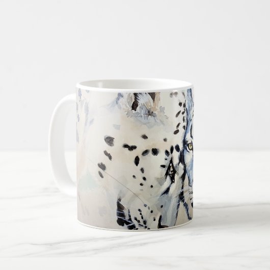 Niedliche Wildkatzen Kaffeetasse (Vorderseite Links)