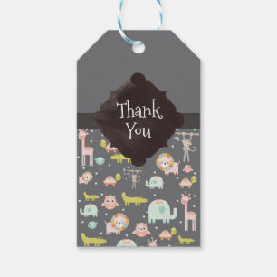 Niedliche Wildtiere Kinderzimmer Kunst, Dichtung u Geschenkanhänger