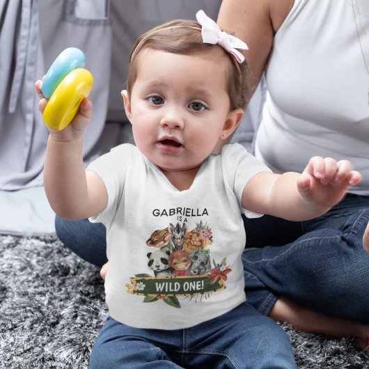 Niedliche Wildtiere Kleinkind T-shirt