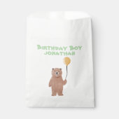 Niedliche Wildtiere zum Geburtstag Geschenktütchen (Vorderseite)