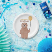 Niedliche Wildtiere zum Geburtstag Pappteller (Party)